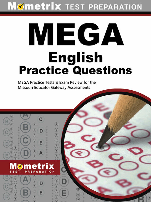 Title details for MEGA English Practice Questions by MEGA Exam Secrets Test Prep Staff - Available
